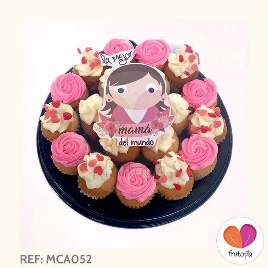 Minicupcakes "La mejor mamá del mundo" REF: MCA052