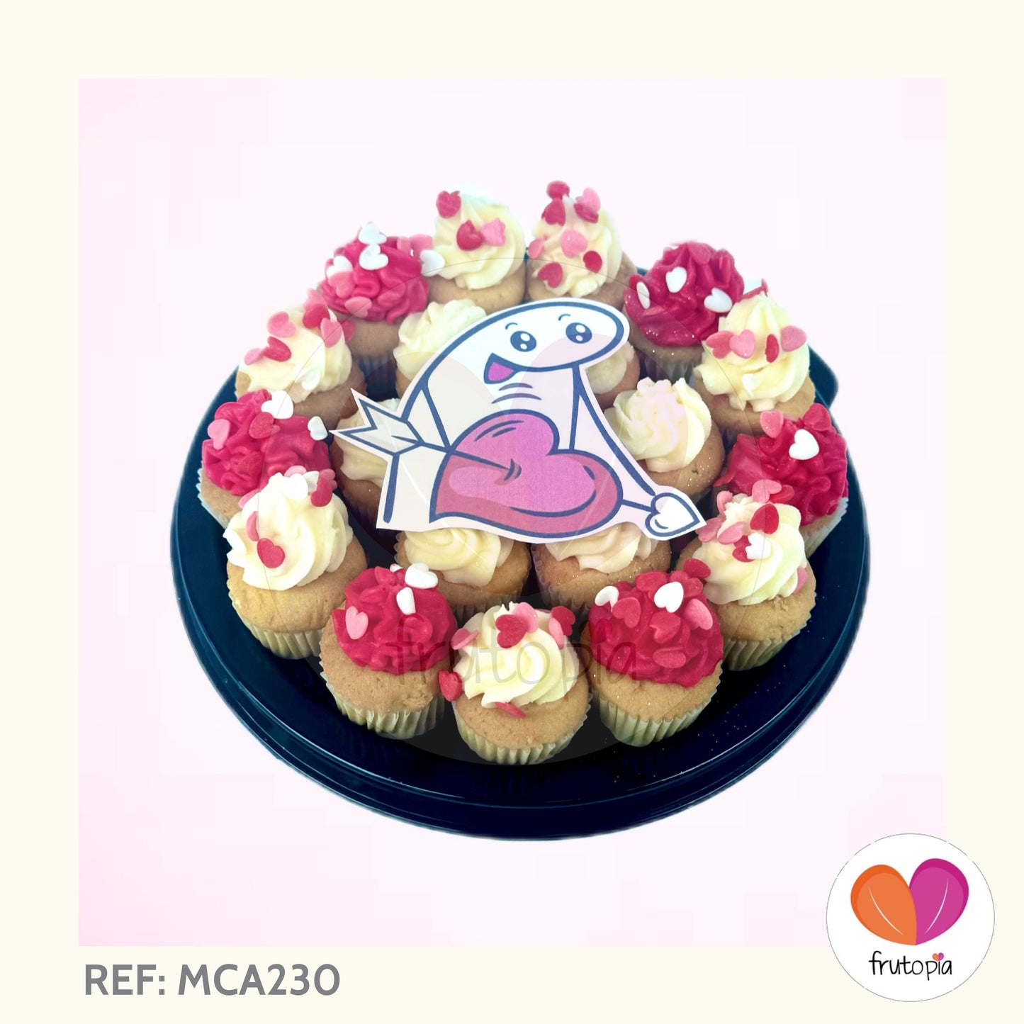 Minicupcakes FLORK CUPIDO REF: MCA230