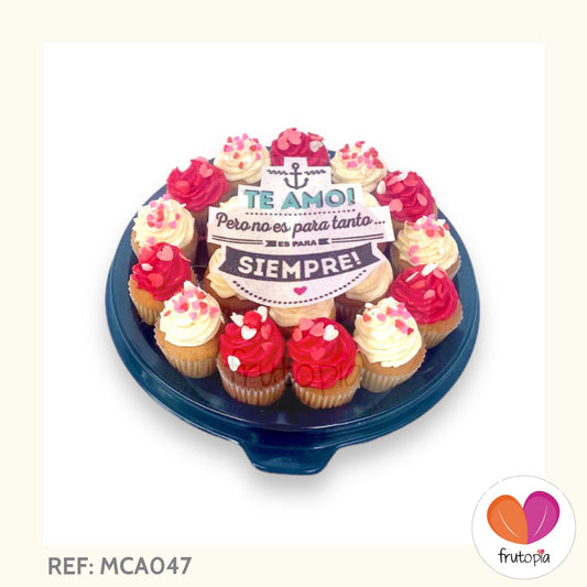 Minicupcakes AMOR REF: MCA047