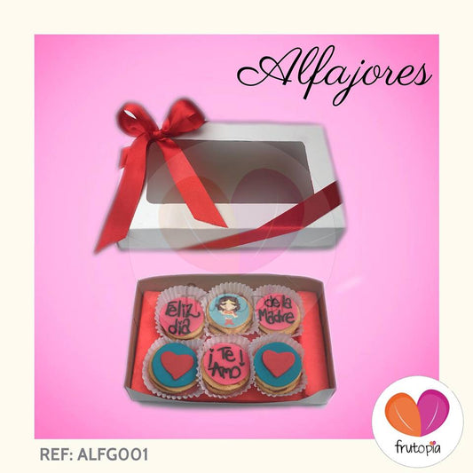 Caja x 6 alfajores grandes REF: ALFG001