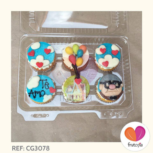 Caja x 6 cupcakes UP REF: CG3078