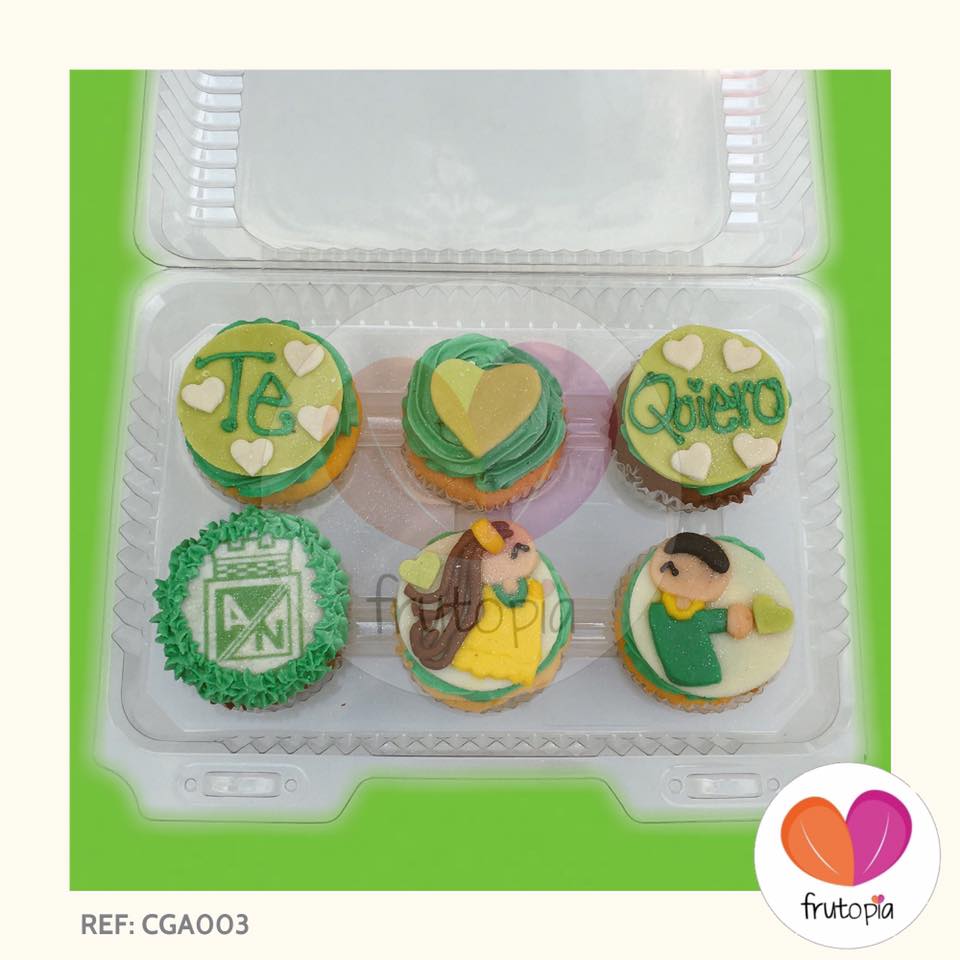 Caja x 6 cupcakes REF: CGA003