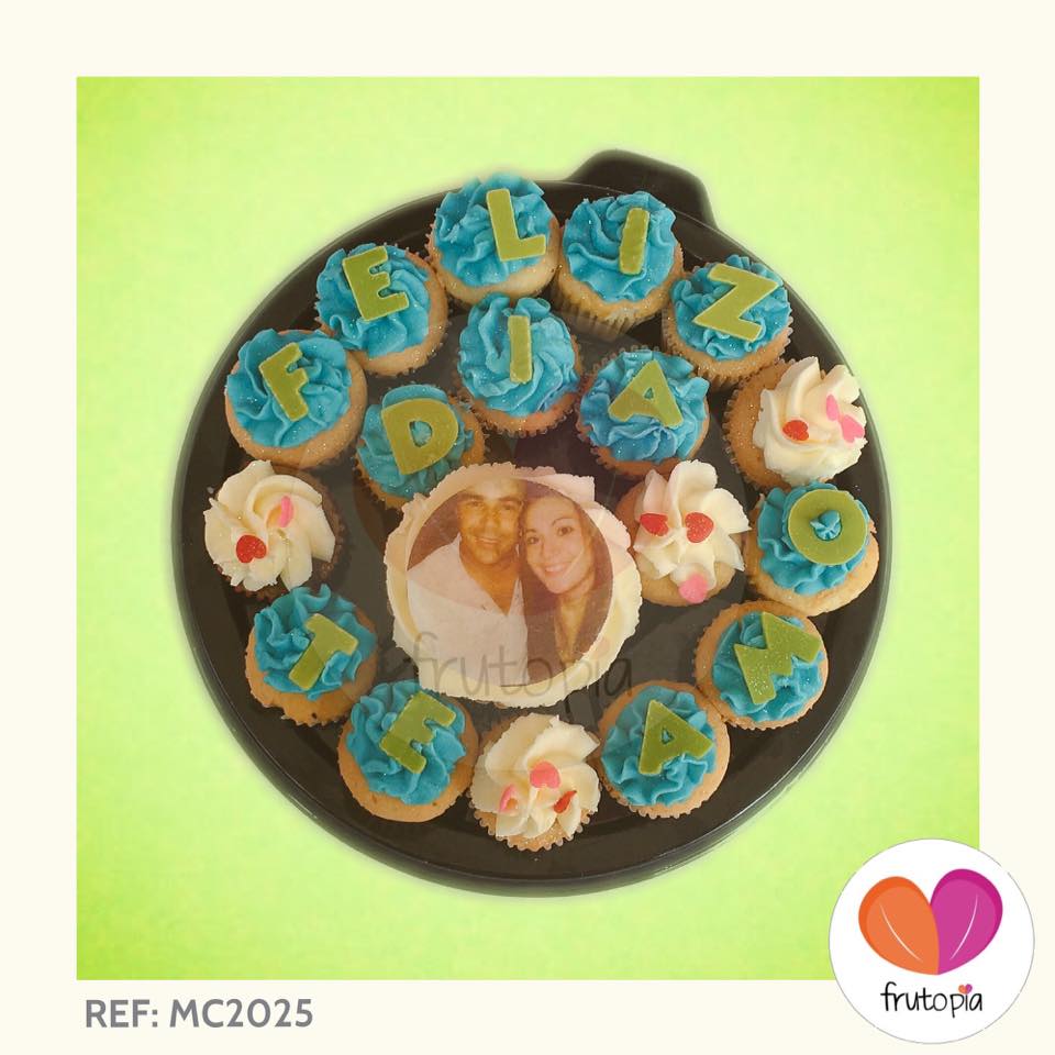 Minicupcakes FELIZ DIA TE AMO REF: MC2025