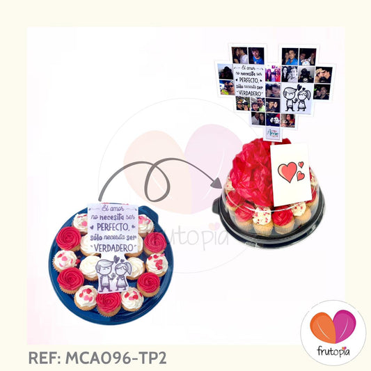 Minicupcakes AMOR MCA096-TP2