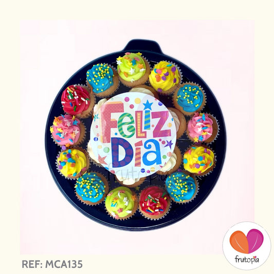 Minicupcakes FELIZ DIA REF: MCA135