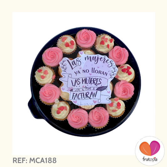 Minicupcakes LAS MUJERES NO LLORAN REF: MCA188