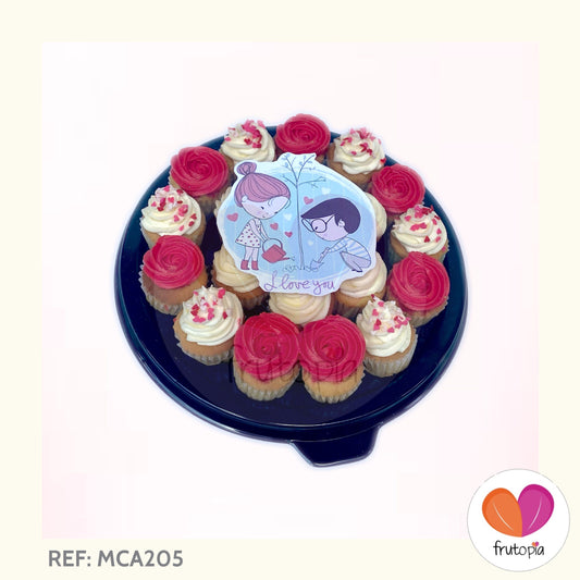 Minicupcakes AMOR REF: MCA205