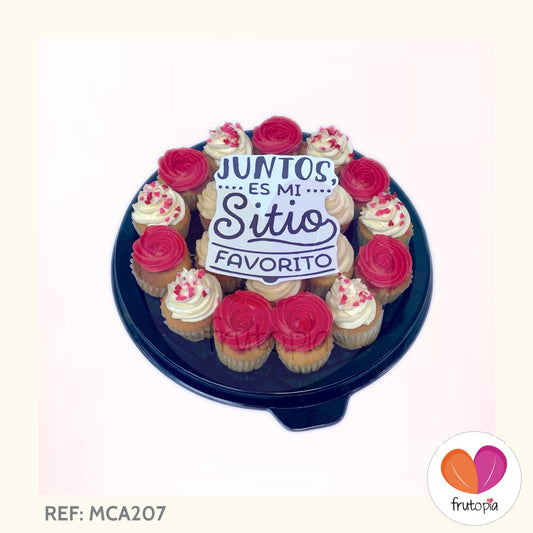 Minicupcakes AMOR REF: MCA207