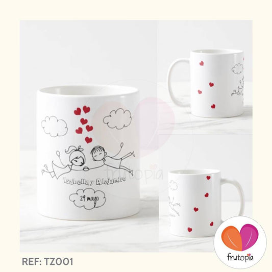 Taza personalizada REF: TZ001